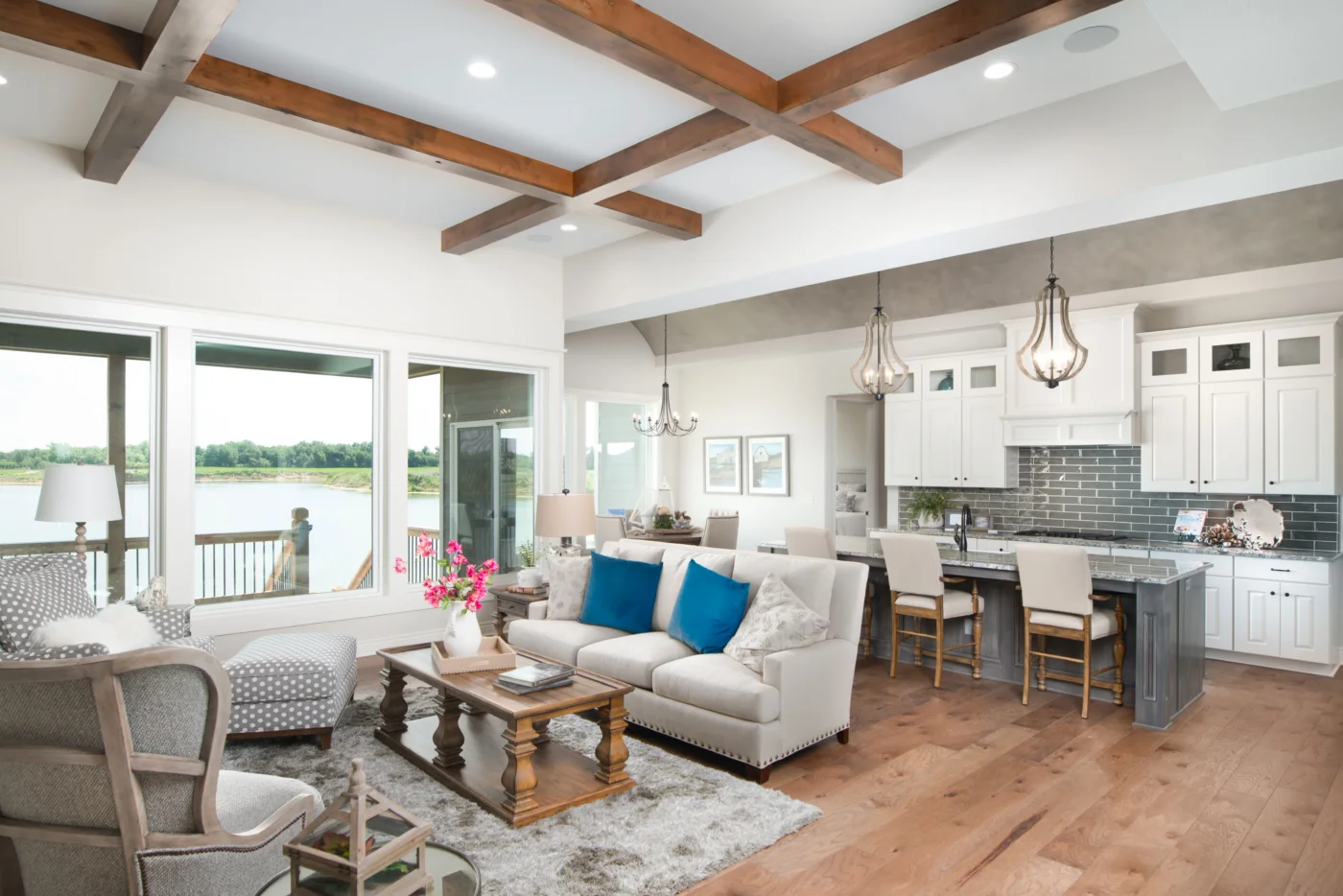 Chesapeake Floor Plan Living Room and Kitchen