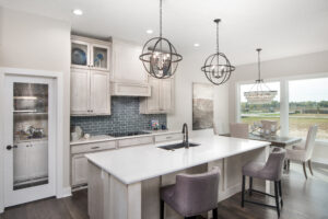 Riverside Floor Plan Kitchen and Dining Room