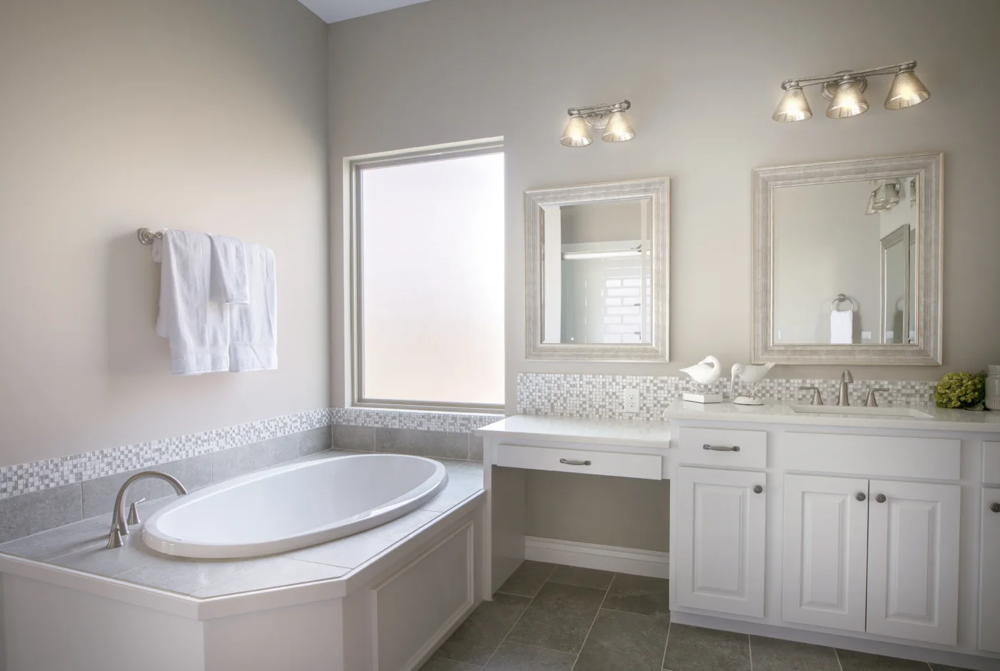 Graystone Custom New Construction Bathroom in Wichita