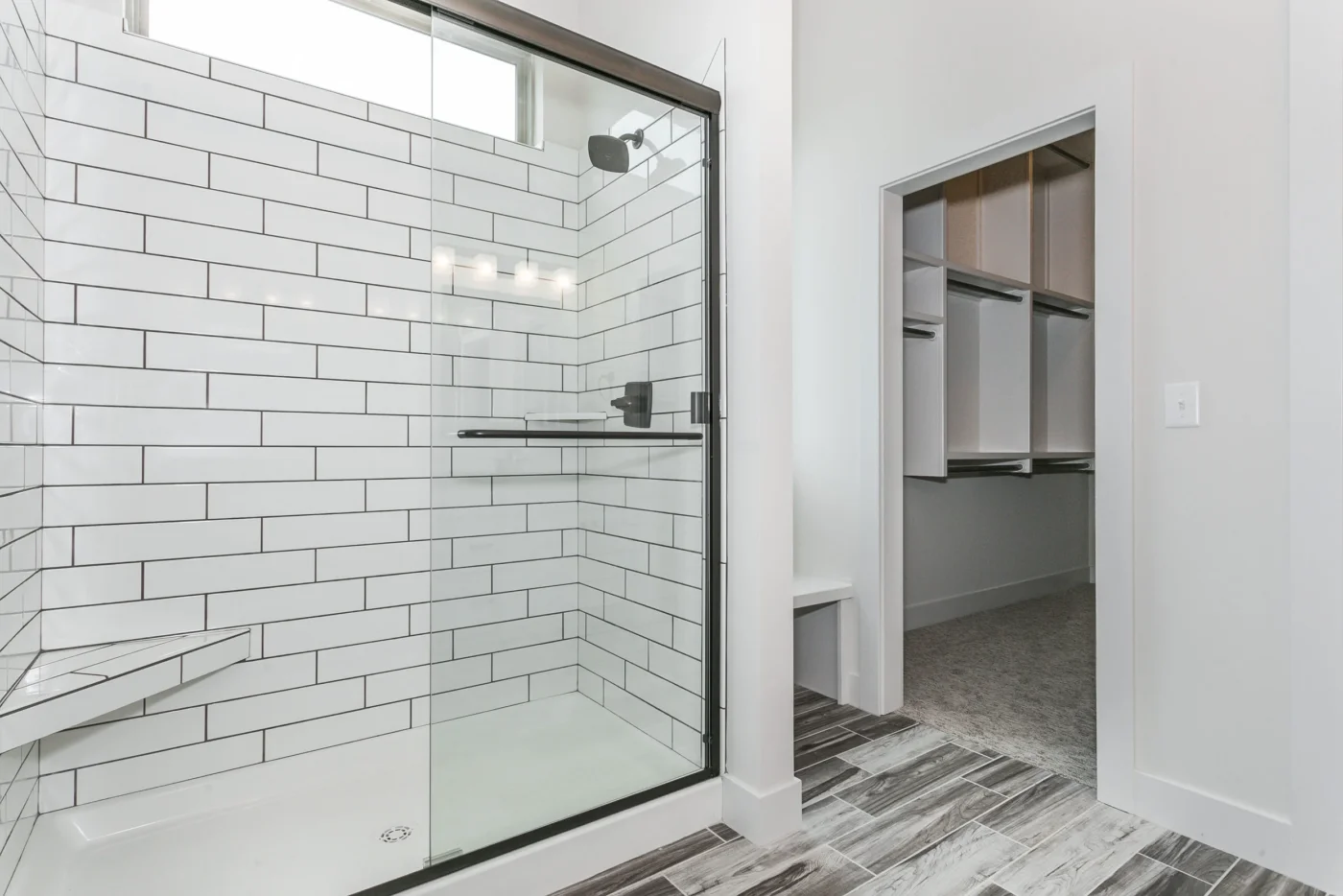 Custom New Construction Bathroom in Wichita