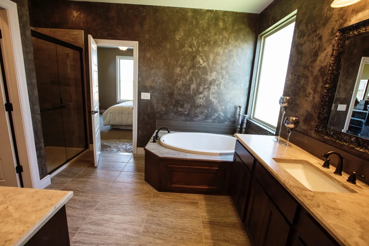 Brighton 1852 Floor Plan Master Shower