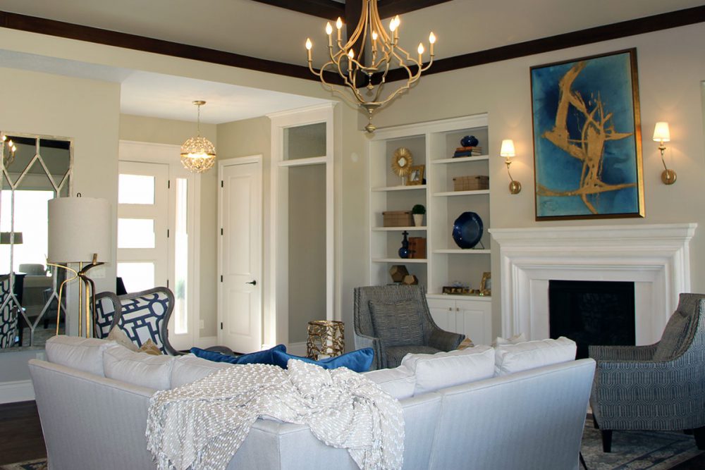 Sedona Floor Plan Living Room Fireplace