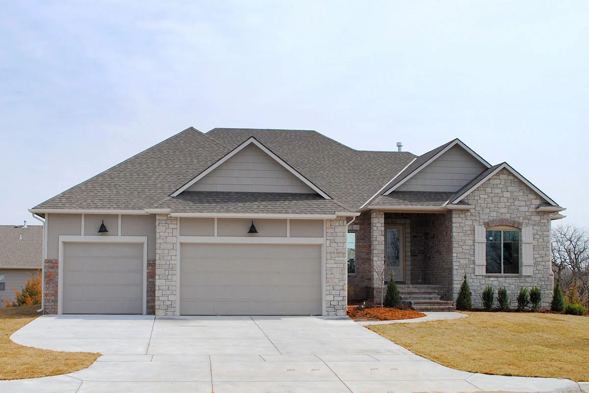Braewick custom home by Sharp Homes in Wichita, KS