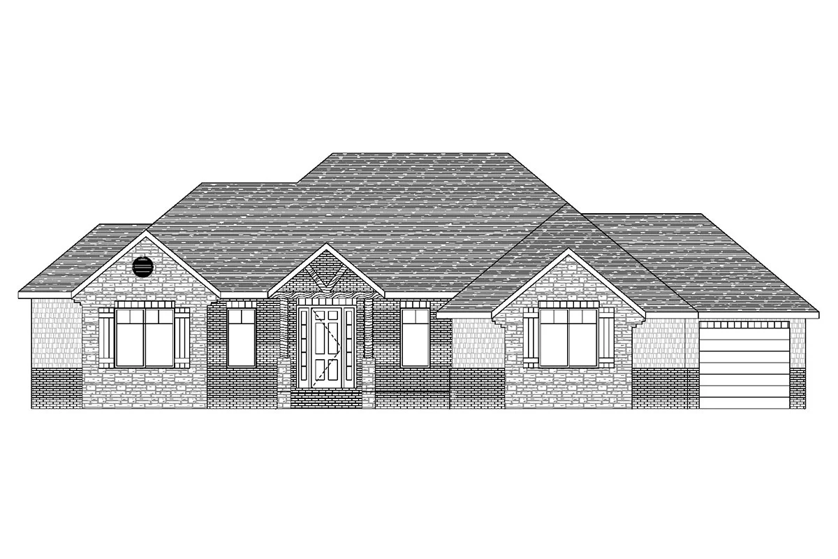 Hartford custom home by Sharp Homes in Wichita, KS