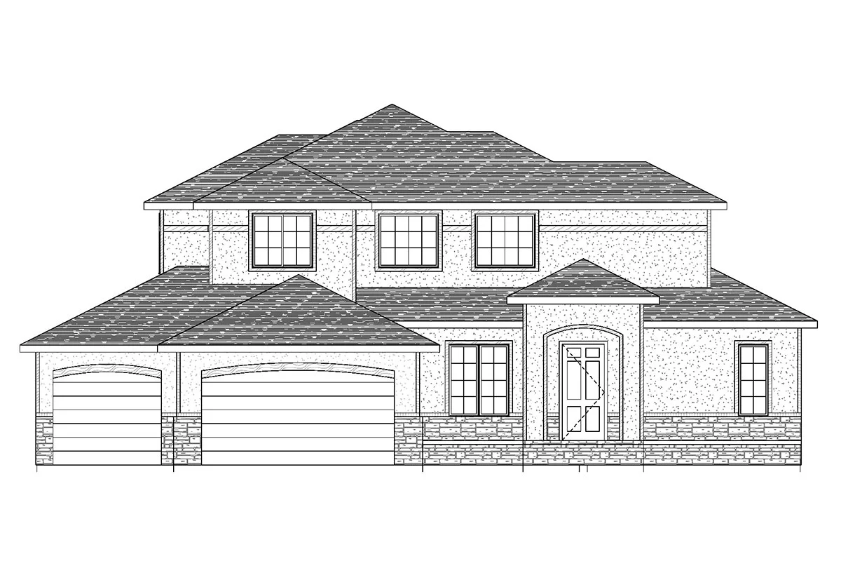 Norfolk custom home by Sharp Homes in Wichita, KS