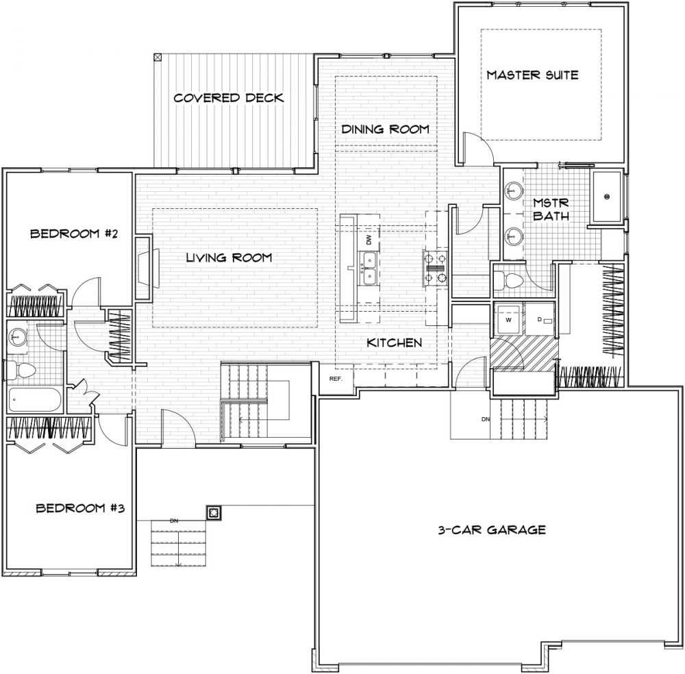 Biltmore Floor Plan Main Floor Alternative