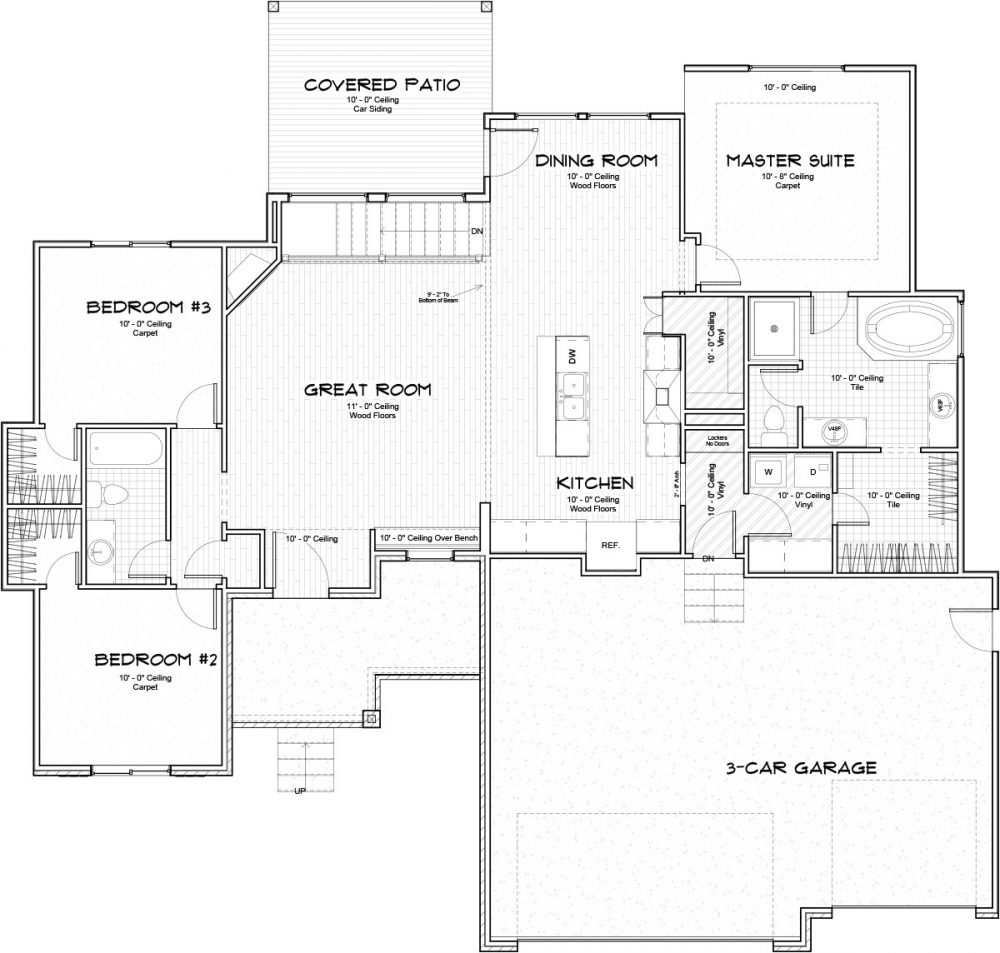 Braewick Floor Plan Main Floor