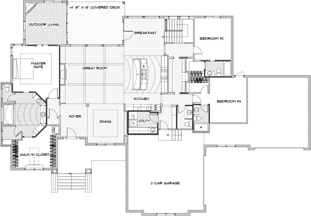 Brookline Floor Plan Main Floor