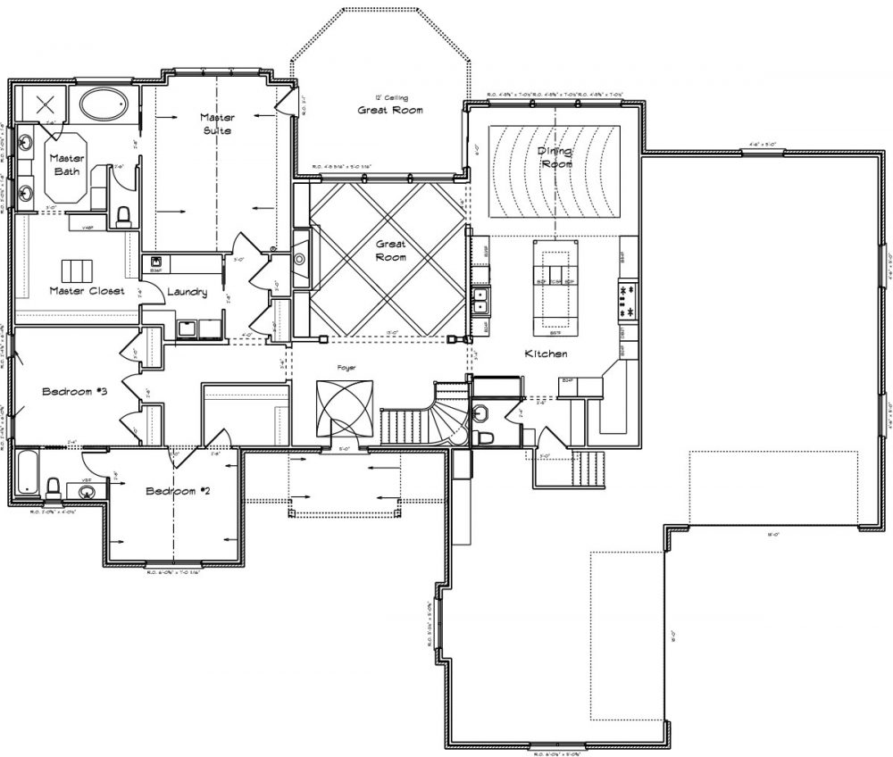 Hathaway Floor Plan Main Floor