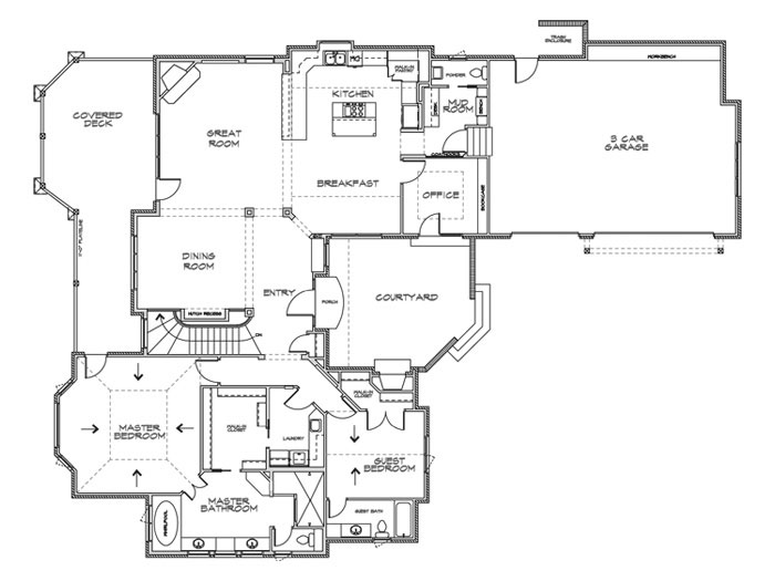 Villa Cheverny Floor Plan