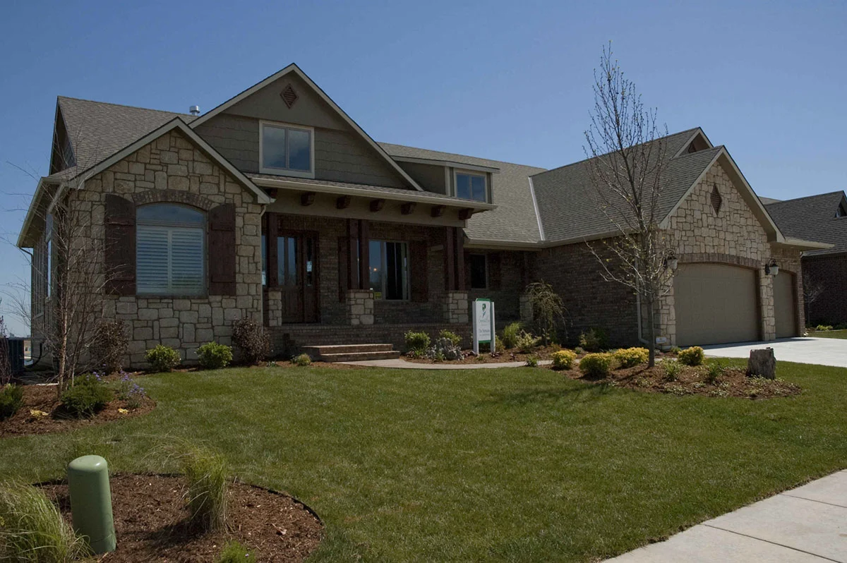 Nantucket custom home by Sharp Homes in Wichita, KS