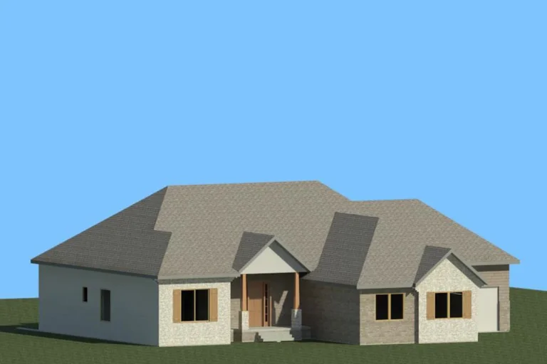 Wichita New Home Valencia 3D Rendering