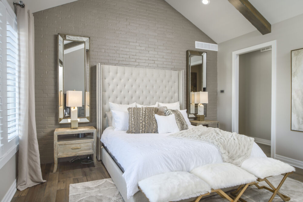 Magnolia Floor Plan Bedroom Accent Wall