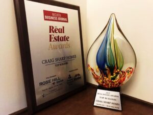 Sharp Homes Top Builder Award