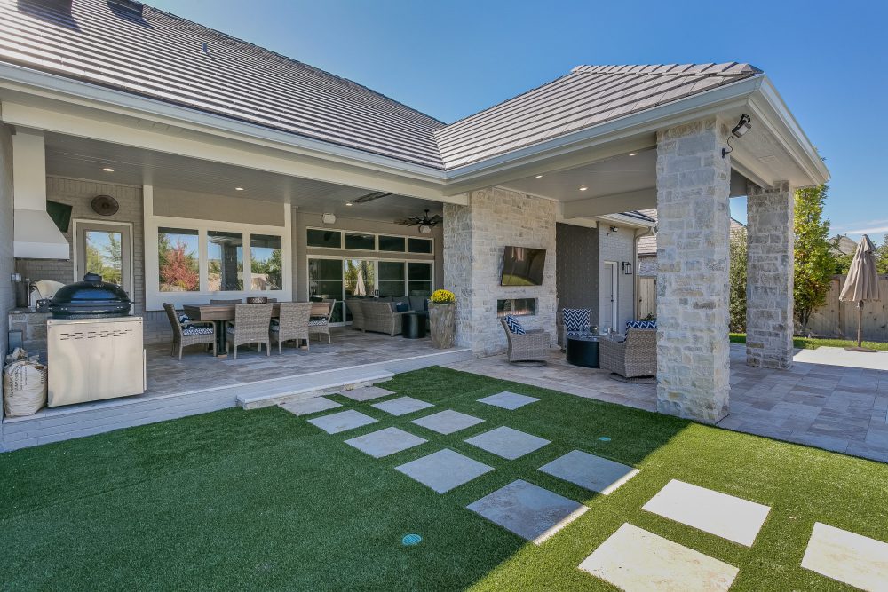 Magnolia Floor Plan Covered Outdoor Living Area