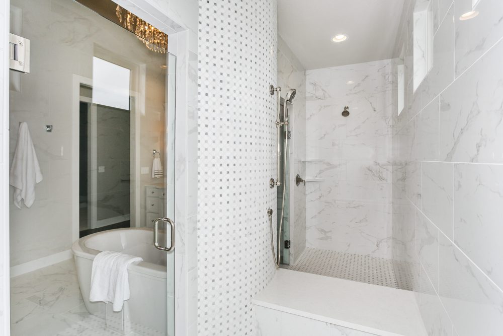 Magnolia Floor Plan Master Bath Walk Through Shower
