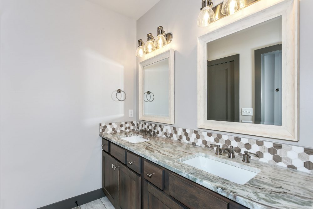 Magnolia Floor Plan Bathroom Double Vanity