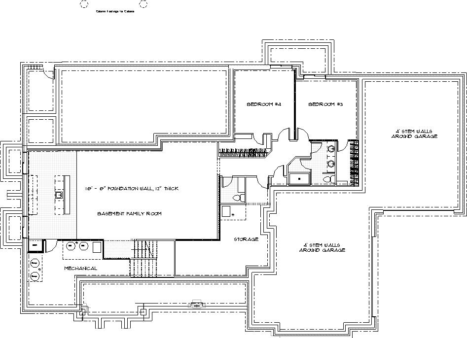 Magnolia Floor Plan Foundation