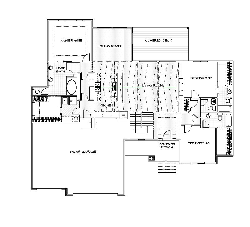 Manhattan Floor Plan Main Level