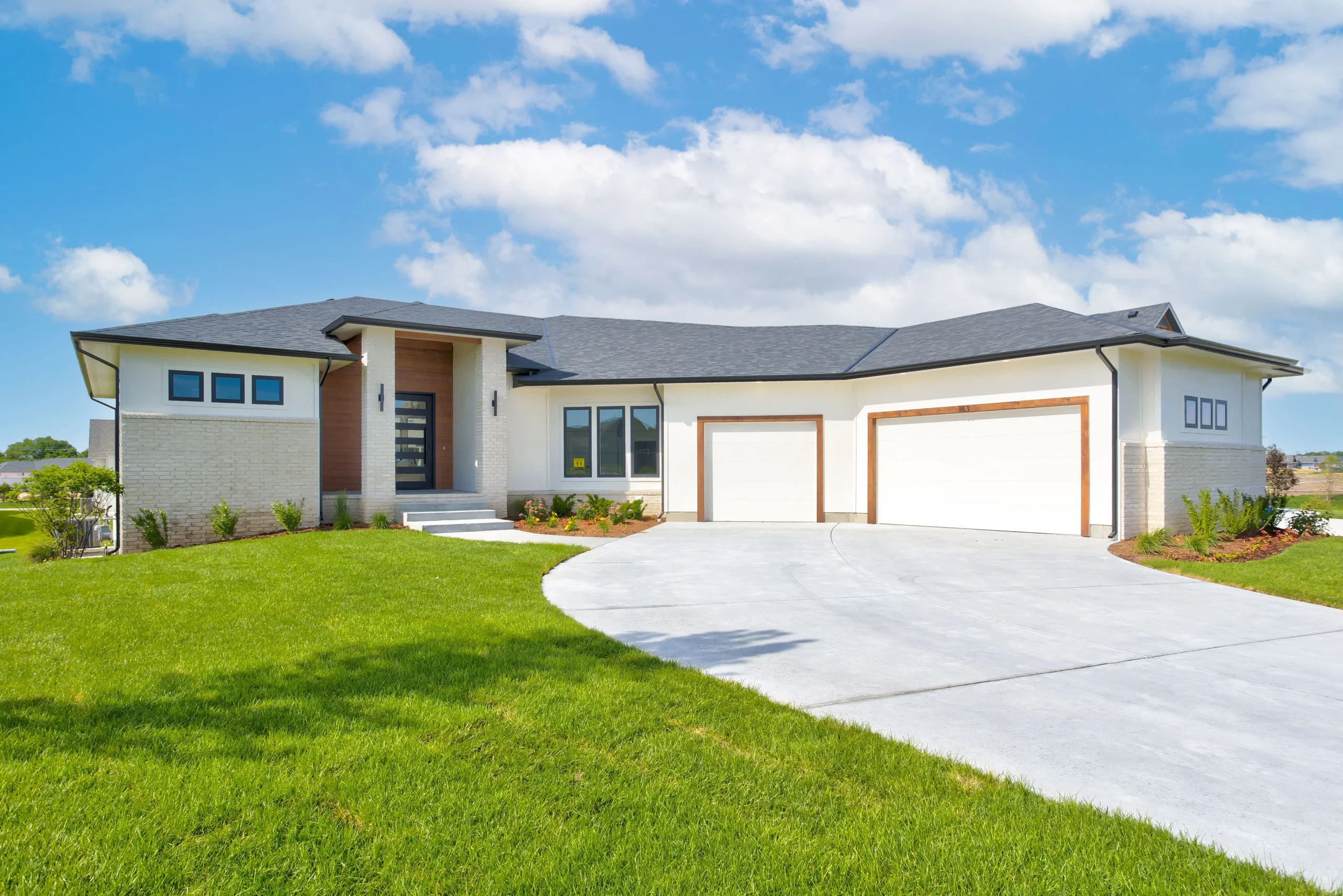 Summerset Terrace / Prairie Style custom home by Sharp Homes in Wichita, KS