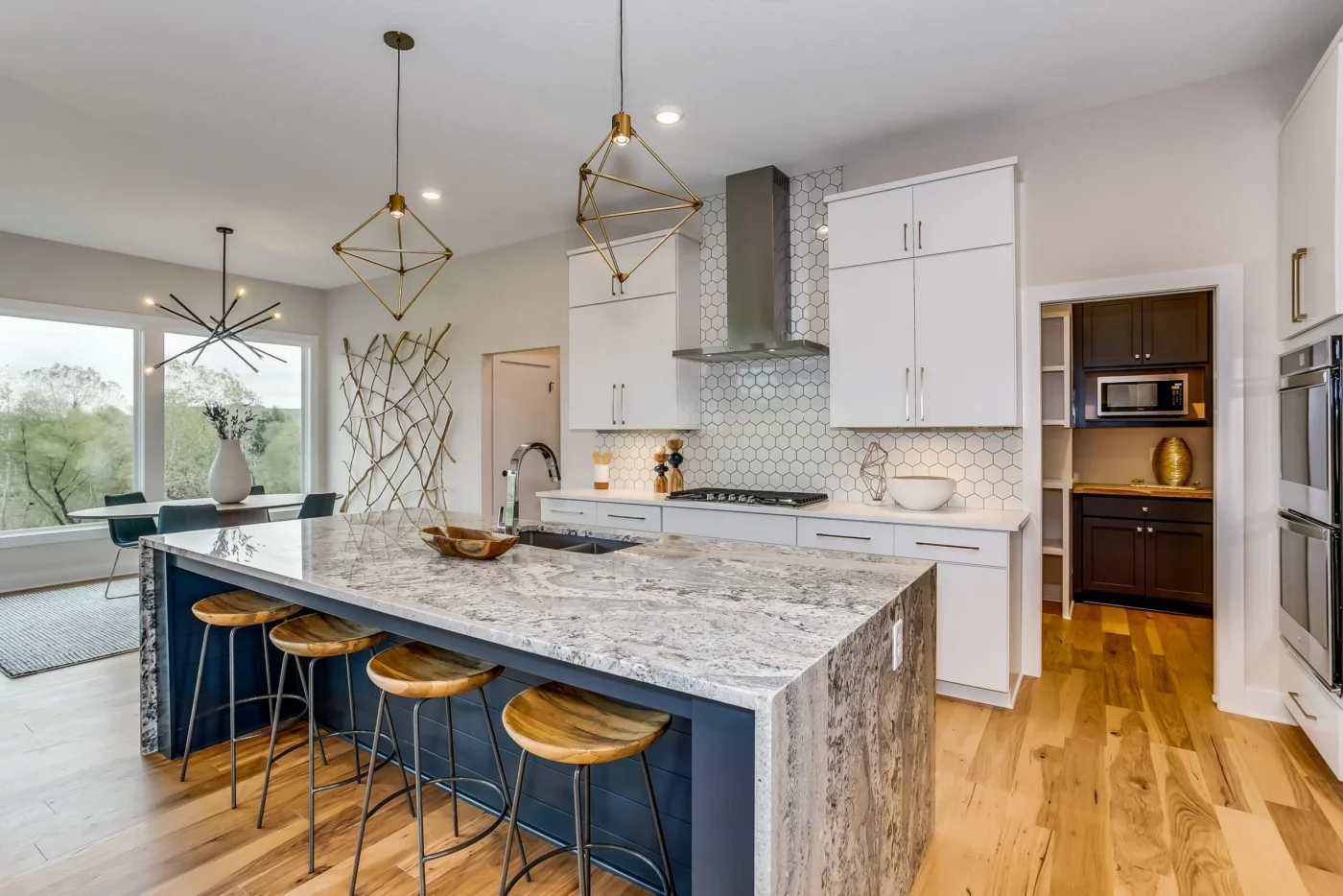 Mandalay Prairie Style Kitchen Island
