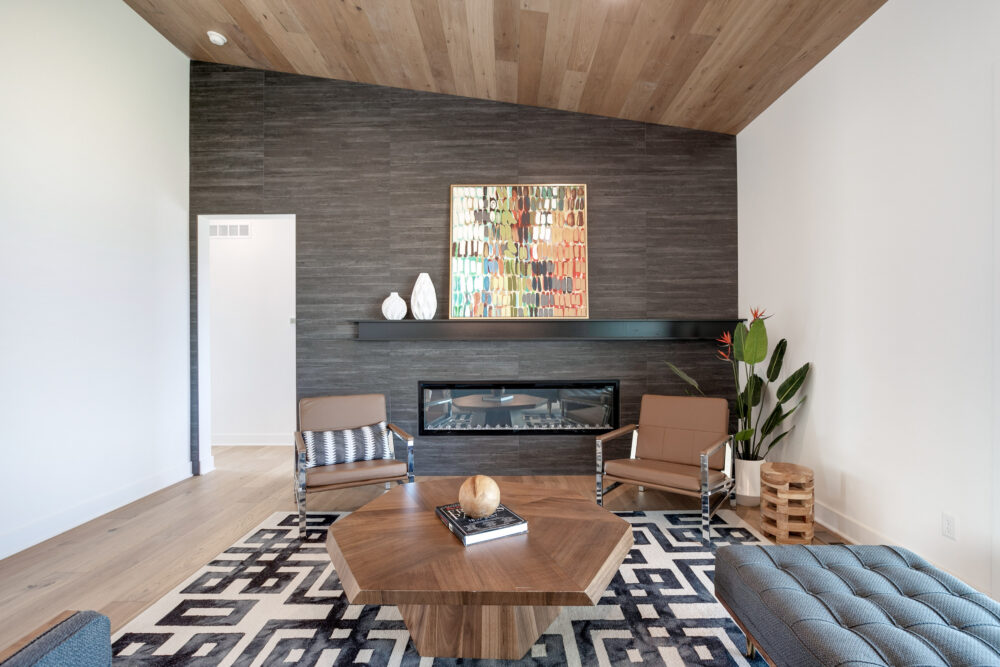 Gunnison Floor Plan Great Room Fireplace Wall