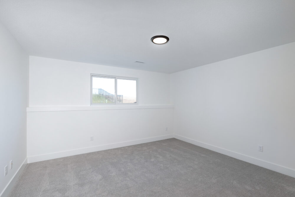 Gunnison Floor Plan Lower Level Bedroom Viewout