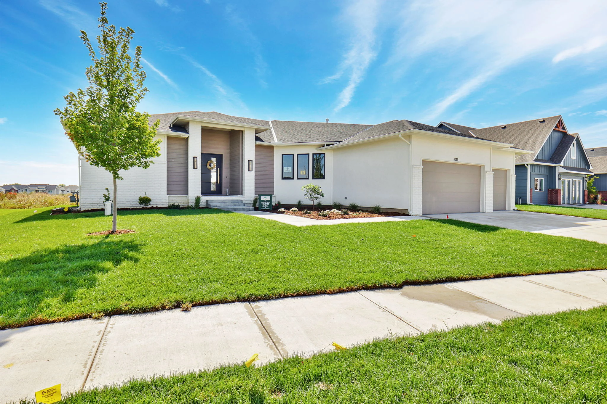 Summerset Breeze custom home by Sharp Homes in Wichita, KS